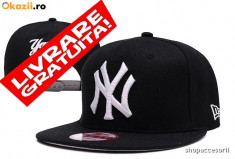 Sapca Snapback MLB NEW ERA 9FIFTY NY New York Yankees negru / livrare gratuita foto