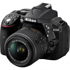 Nikon D5300 kit 18-55mm VR AF-s DX ** NOU ** SIGILAT ** GARANTIE 3 ANI ** foto