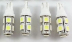 LED W5W 9 SMD 5050 foto