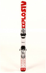 Ski Explosiv KID cu legatura Tyrolia SL45 white-red, 80 foto