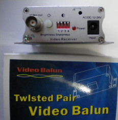 Video Balun Twisted pair foto