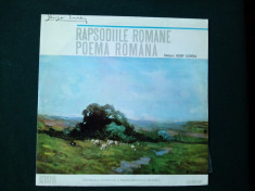 George Enescu - RAPSODIILE ROMANE- POEMA ROMANA Dirijor: Iosif Conta Orchestra simfonica a Radioteleviziunii Romane foto
