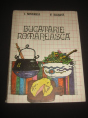 I. NEGREA * F. BUSCA - BUCATARIE ROMANEASCA {1985} foto