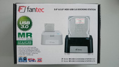 FANTEC MR-USB 3.0 DOCKING STATION BLACK foto