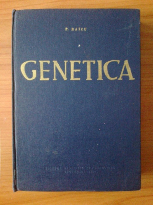 p Genetica - Petre Raicu