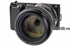 Inel adaptor Sony E Nex - Nikon pentru Sony Nex-7 7, Nex-6 6,Nex-5R 5R, Nex-5N 5N, Nex-F3 F3, Nex-C3 C3 foto