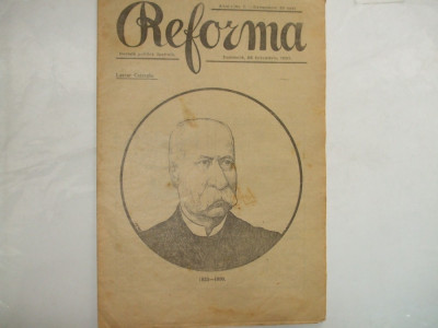 Reforma Revista politica ilustrata An I Nr. 7 Bucuresti 1907 Desene Ary Murnu foto