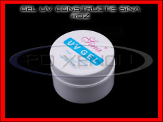 GEL UV ROZ (PINK) SINA 15ML - CONSTRUCTIE MANICHIURA, UNGHII FALSE GEL - PRET MINIM, CALITATE GARANTATA foto