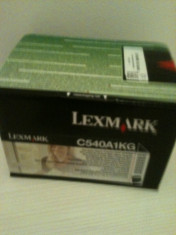 Cartus Lexmark Toner C540A1KG Black foto