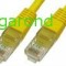Cablu UTP, RJ45, tata &amp;rarr; RJ45, tata - 1,7 m - galben/72235