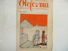 Reforma Revista politica ilustrata An I Nr. 31 Bucuresti 1908 Desene Ary Murnu