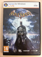 Batman Arkham Asylum Standard Edition PC DVD (2009, 16+) foto