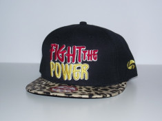 Sapca Fight the Power leopard snapback (masura reglabila) foto