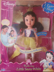 Papusa Disney Toddler Princess Balerina - Alba ca zapada foto