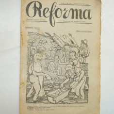 Reforma Revista politica ilustrata An I Nr. 10 Bucuresti 1907 Desene Ary Murnu
