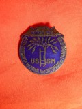 Insigna -A 7a Conferinta Nationala Ortopedie ,Traumatologie -Mamaia 1964, Romania de la 1950