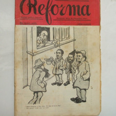 Reforma Revista politica ilustrata An I Nr. 15-16 Buc. 1907 Desene Ary Murnu