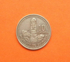 GUATEMALA 10 CENTAVOS 1997 foto