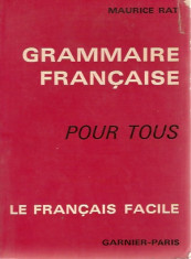 GRAMMAIRE FRANCAISE / MAURICE RAT , 27 foto