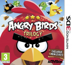 Angry Birds Trilogy (Nintendo 3DS) original,sigilat foto