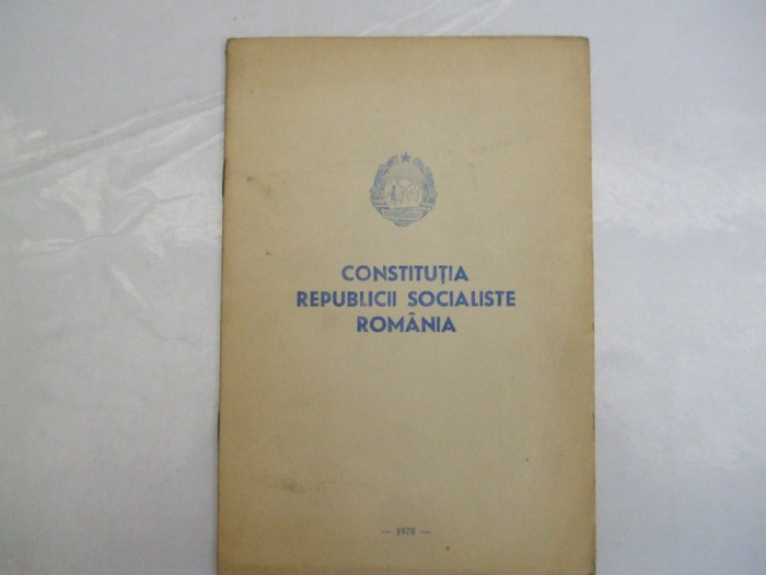 Constitutia Republicii Socialiste Romania 1976 Bucuresti 015