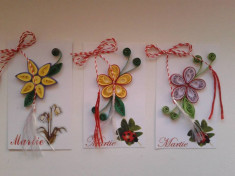 Martisoare quilling foto