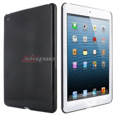 Husa / carcasa iPad Mini neagra, glossy, din plastic dur (policarbonat) ~ Produs absolut nou, nefolosit ~ Calitate excelenta foto