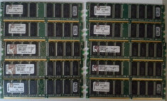 Vand memorii 1GB DDR1 Kingston 1GB PC3200 DDR-400MHz non-ECC Unbuffered CL3 184-Pin DIMM Memory P/N: KTH-D530/1G foto