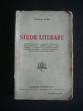 AURELIU WEISS - STUDII LITERARE {1929}, Alta editura
