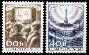 Cehoslovacia 1957 - Yv.no.929-30 neuzat,perfecta stare foto