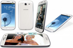 Samsung GALAXY S3 = I9305 - Cu 4G = NOU = ALB - Garantie foto