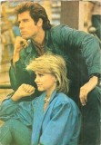 CPI (B3966) OLIVIA NEWTON-JOHN SI JOHN TRAVOLTA, CARTE POSTALA NECIRCULATA, Fotografie