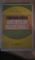 CONTABILITATEA UNITATILOR INDUSTRIALE DE DUMITRU RUSU,RONELIA DAVIDEANU,EDITURA DIDACTICA 1980,CARTONATA foto