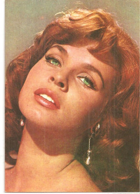 CPI (B3985) SENTA BERGER, CARTE POSTALA NECIRCULATA, CASA FILMULUI ACIN foto