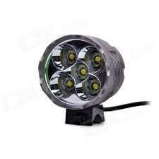 Far lanterna bicicleta 5 LED CREE XM-L T6 la 5200 Lumeni foto