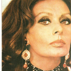 CPI (B3953) SOPHIA LOREN, CARTE POSTALA NECIRCULATA, CASA FILMULUI ACIN