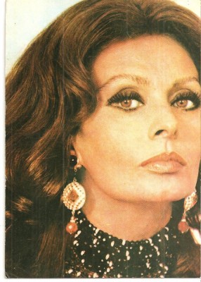 CPI (B3953) SOPHIA LOREN, CARTE POSTALA NECIRCULATA, CASA FILMULUI ACIN foto