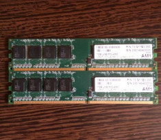 Memorie RAM desktop AM1 (by Apacer) 1GB UNB PC2-4300 (533MHz) foto