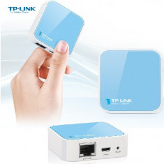 Router Wireless TP-LINK TL-WR702N 150M Nano, Mini ruter portabil 802.11b/g/n foto