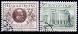 Cehoslovacia 1955 - Yv.no.792-3 stampilat