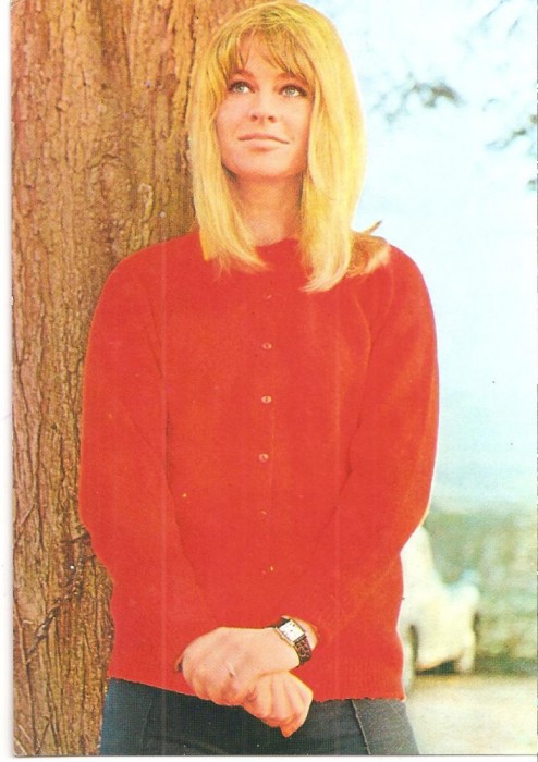 CPI (B3961) JULIE CHRISTIE INTERPRETA IN FILMUL &quot;BILLY MINCINOSUL&quot;, CARTE POSTALA NECIRCULATA, CASA FILMULUI ACIN