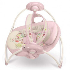 BALANSOAR BRIGHT STARS - COMFORT AND HARMONY PORTABLE SWING recunoaste automat greutatea bebelusuluisi ajusteaza miscarea in cel mai natural mod. foto