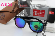 ochelari de soare RAY BAN 2140 WAYFARER green lens foto