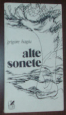 GRIGORE HAGIU - ALTE SONETE (editia princeps, 1983) [coperta: GINA HAGIU] foto