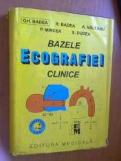 BAZELE ECOGRAFIEIE CLINICE - GH. BADEA, R. BADEA, A. VALEANU, P. MIRCEA, S. DUDEA foto