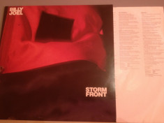 BILLY JOEL - STORM FRONT (1989 /CBS REC /HOLLAND ) - DISC VINYL/VINIL -IMPECABIL foto