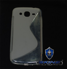 SAMSUNG GALAXY MEGA 5.8 I9150 I9152 - Husa Protectie S-Line TPU, Carcasa Silicon Gel - Transparenta foto