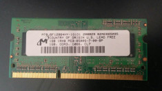 Memorie laptop 1GB DDR3 1066MHz foto