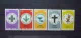 SURINAME 1968 - SIMBOLURI CARITABILE DE PASTI, serie nestampilata, N3, Nestampilat