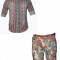 Compleu Tip Zara Man - Camasa + Pantaloni 3/4 + Curea cadou - Perfect pentru sezonul de vara - De Strada - Casual - Masuri S M L XL